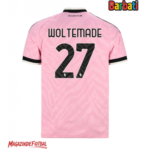 Juventus Nick Woltemade #27 Tricou Fotbal Replică 2026-27 Barbati Deplasare Juventus Nick Woltemade #27 Tricou Fotbal Replică 2026-27 Barbati Deplasare